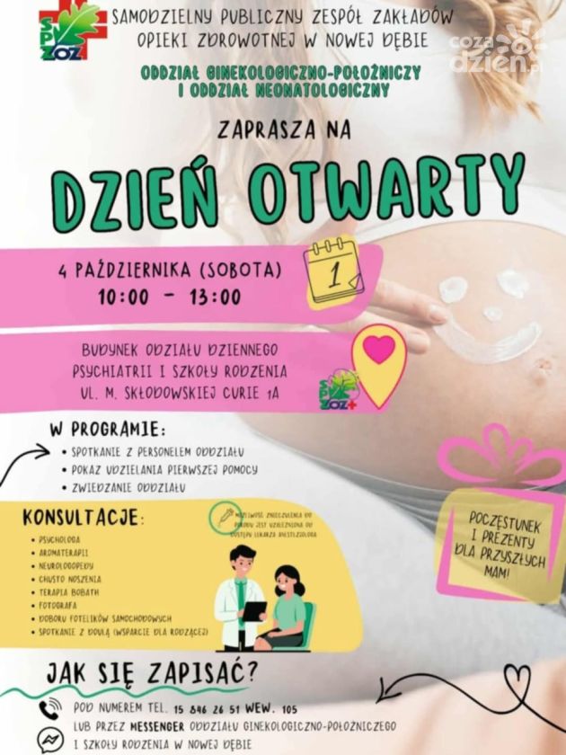 Dzień Otwarty w nowodębskim szpitalu – poznaj Oddział Ginekologiczno-Położniczo-Noworodkowy