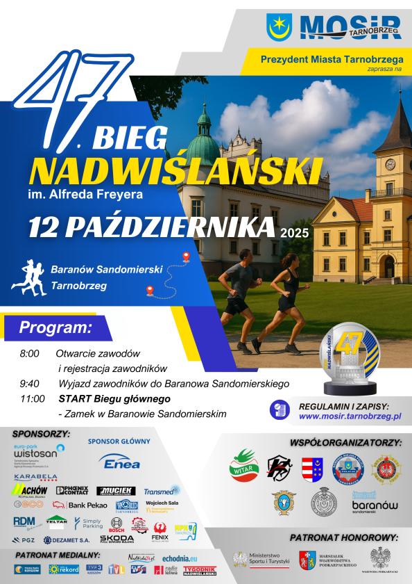 Ruszyły zapisy do 47. Biegu Nadwiślańskiego im. Alfreda Freyera