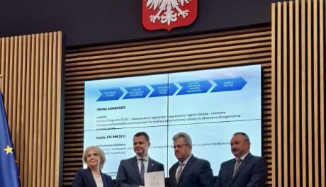 Gmina Samborzec inwestuje w bezpieczeństwo mieszkańców