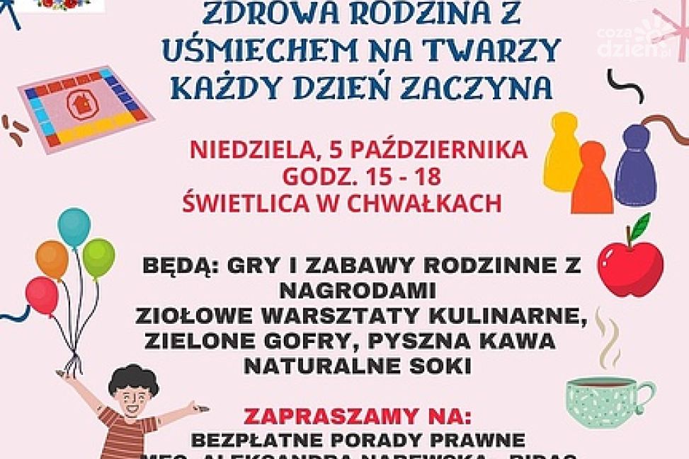 Piknik Rodzinny w Chwałkach – zabawa, warsztaty i edukacja dla każdego