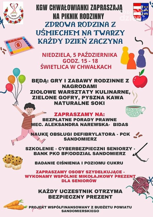 Piknik Rodzinny w Chwałkach – zabawa, warsztaty i edukacja dla każdego