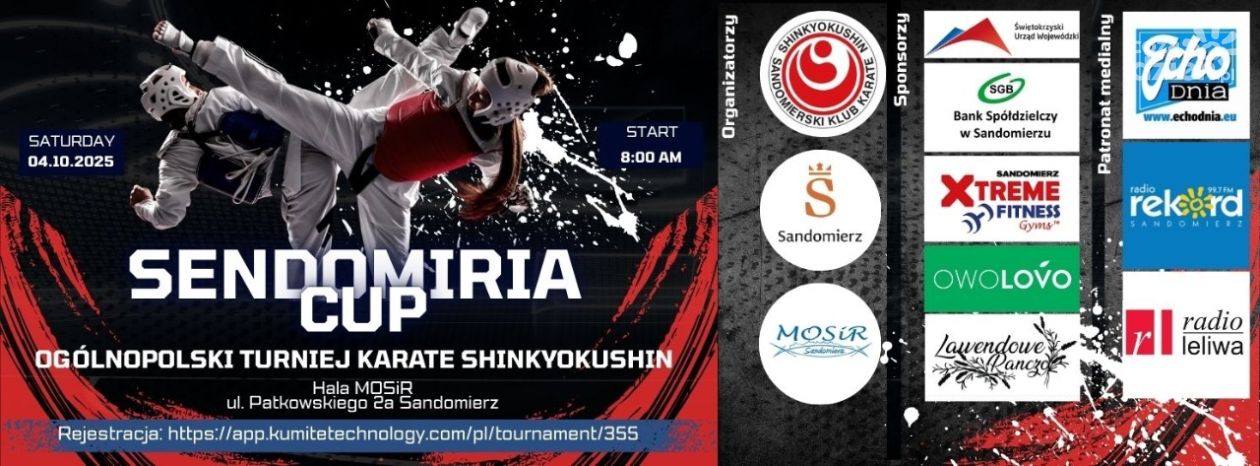 Sendomiria Cup 2025 już wystartował! Sandomierz tętni energią karate