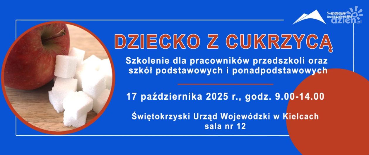„Dziecko z cukrzycą” – szkolenie dla nauczycieli i wychowawców w Kielcach