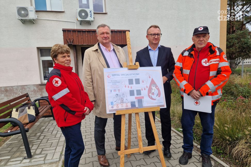 W Sandomierzu powstaje mural – podziękowanie dla honorowych krwiodawców