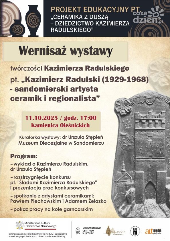 Kazimierz Radulski – sandomierski artysta i regionalista. Wernisaż wystawy już 11 października