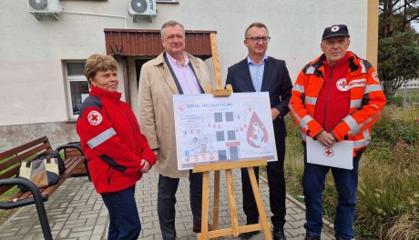 W Sandomierzu powstaje mural – podziękowanie dla honorowych krwiodawców