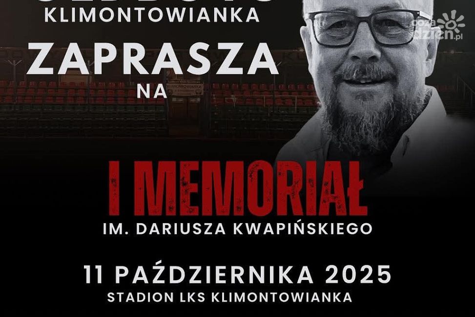 Piłkarski hołd dla Dariusza Kwapińskiego