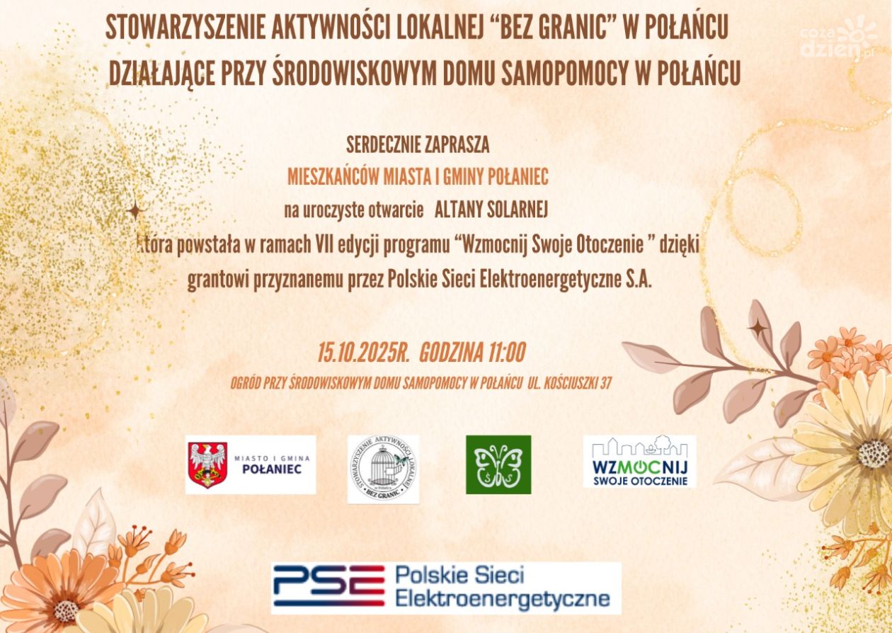 Altana Solarna w Połańcu – nowe miejsce integracji i odpoczynku dla mieszkańców