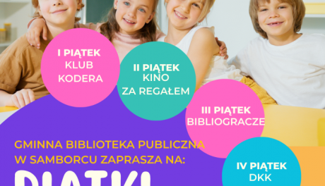 „Piątki z Biblioteką” w Samborcu – kreatywne zajęcia dla dzieci i młodzieży