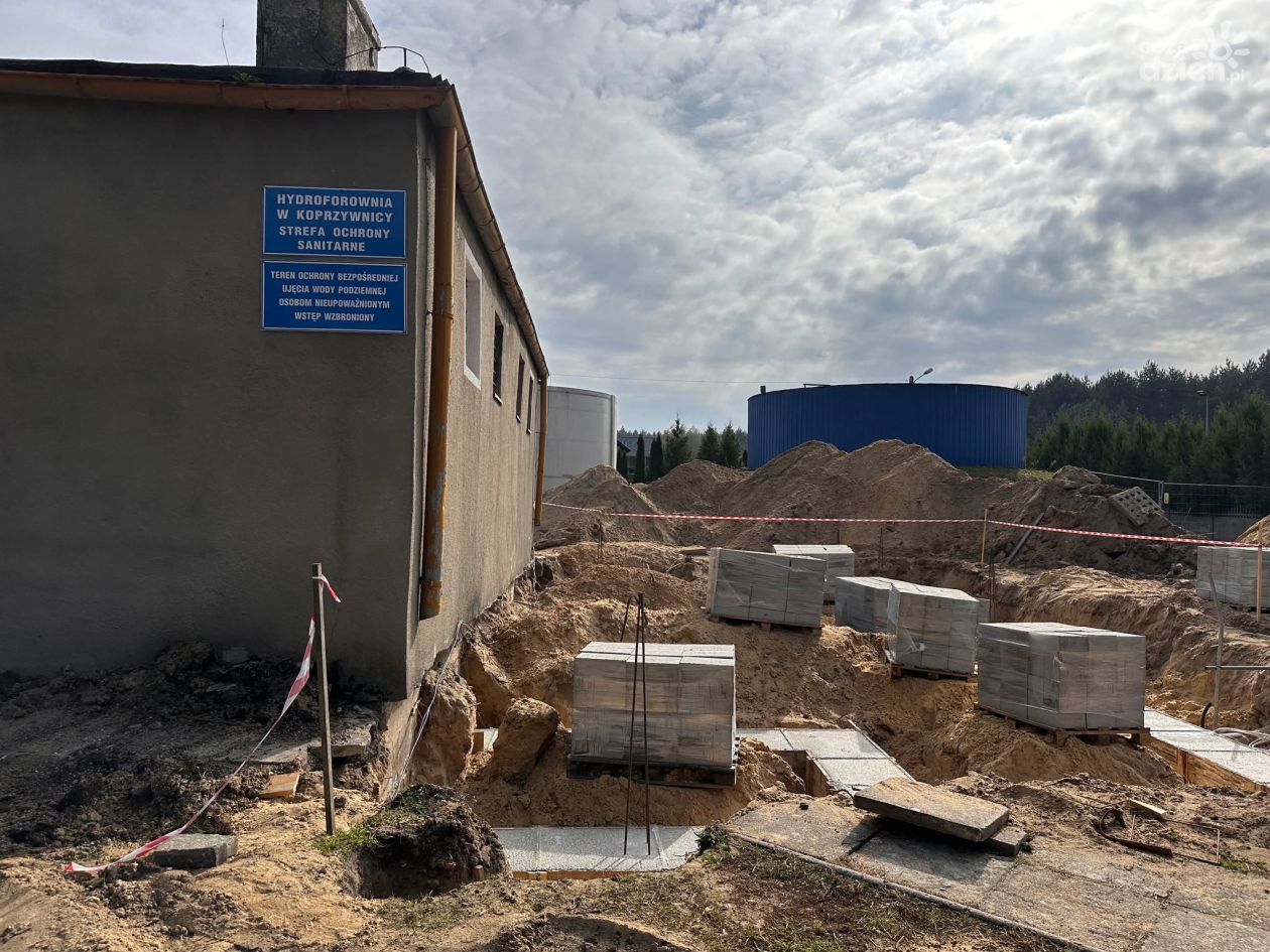 Trwa modernizacja hydroforni w Koprzywnicy