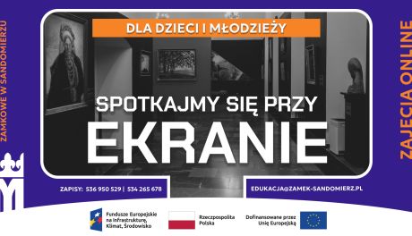„Spotkajmy się przy ekranie” – muzealne lekcje online dla szkół