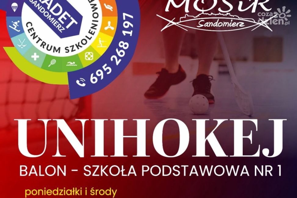 Sportowa przygoda z unihokejem w Sandomierzu – bezpłatne zajęcia dla dzieci