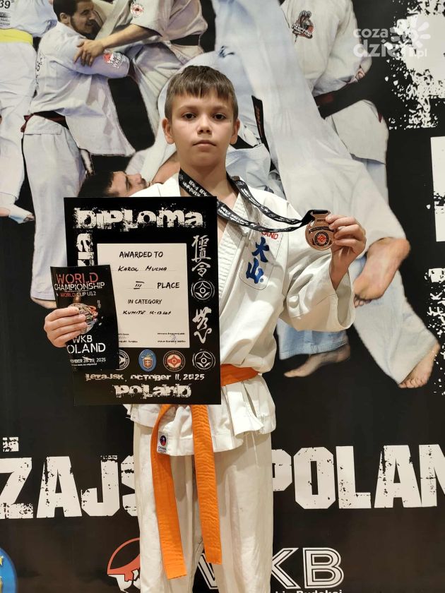 Sukces młodego karateki z Sandomierza na międzynarodowym turnieju!