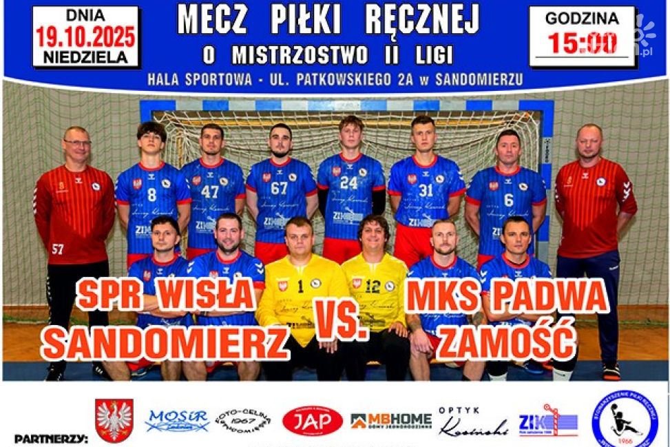 SPR Wisła Sandomierz rozpoczęła sezon od mocnego uderzenia! W niedzielę podejmą MKS Padwę Zamość