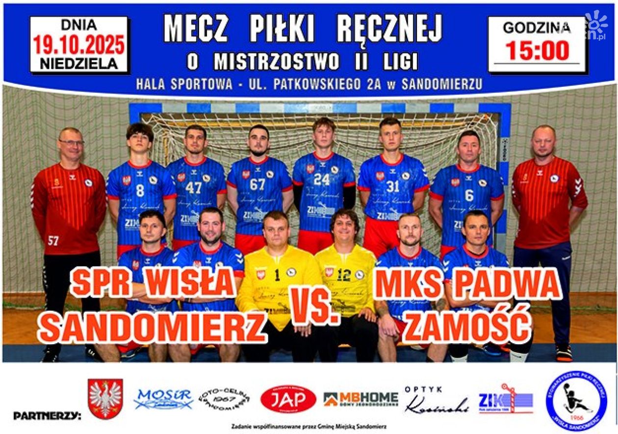 SPR Wisła Sandomierz rozpoczęła sezon od mocnego uderzenia! W niedzielę podejmą MKS Padwę Zamość