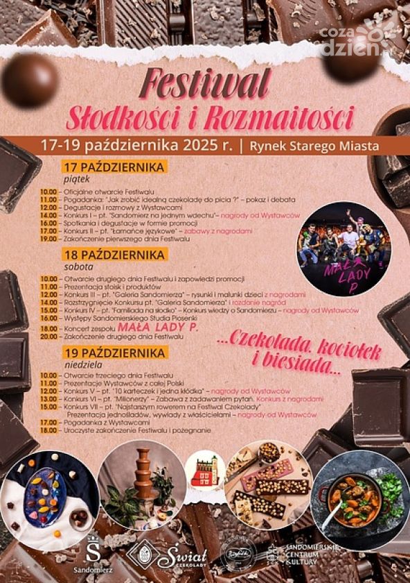 Sandomierz na słodko – Festiwal Słodkości i Rozmaitości już w ten weekend!