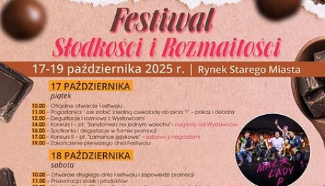 Sandomierz na słodko – Festiwal Słodkości i Rozmaitości już w ten weekend!