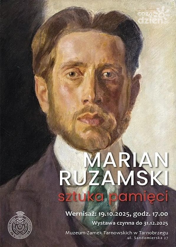 „Marian Ruzamski. Sztuka pamięci” – nowa wystawa w Muzeum-Zamku Tarnowskich w Tarnobrzegu