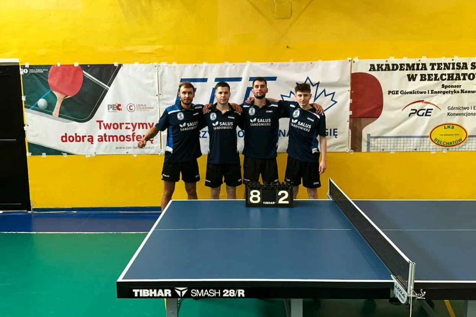 KTS SALUS Sandomierz kontynuuje zwycięską serię – triumf na wyjeździe z LKS Bełchatów