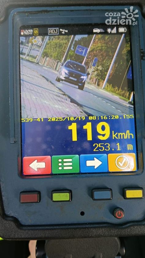 27-latka jechała przez miasto 119 km/h. Straciła prawo jazdy i dostała 14 punktów karnych