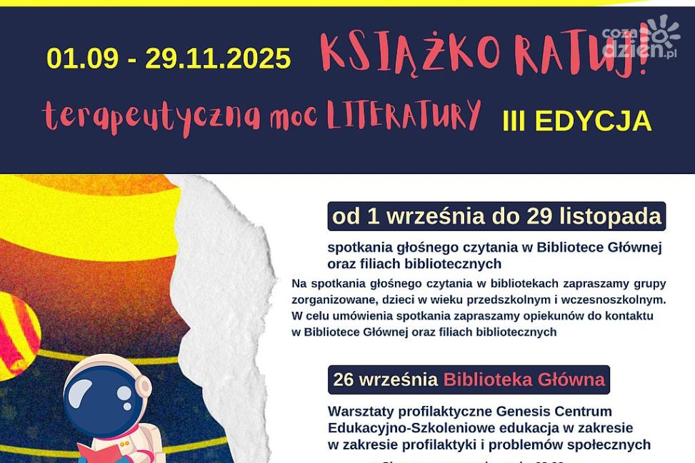 „Słowo, które leczy” – spotkanie z Krzysztofem Piersą w tarnobrzeskiej bibliotece