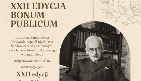 XXII edycja Bonum Publicum – Nagrody Miasta Sandomierza już 26 października