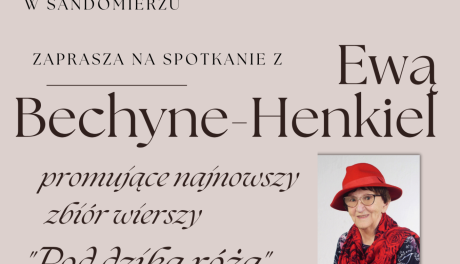 Spotkanie z poetką Ewą Bechyne–Henkiel 