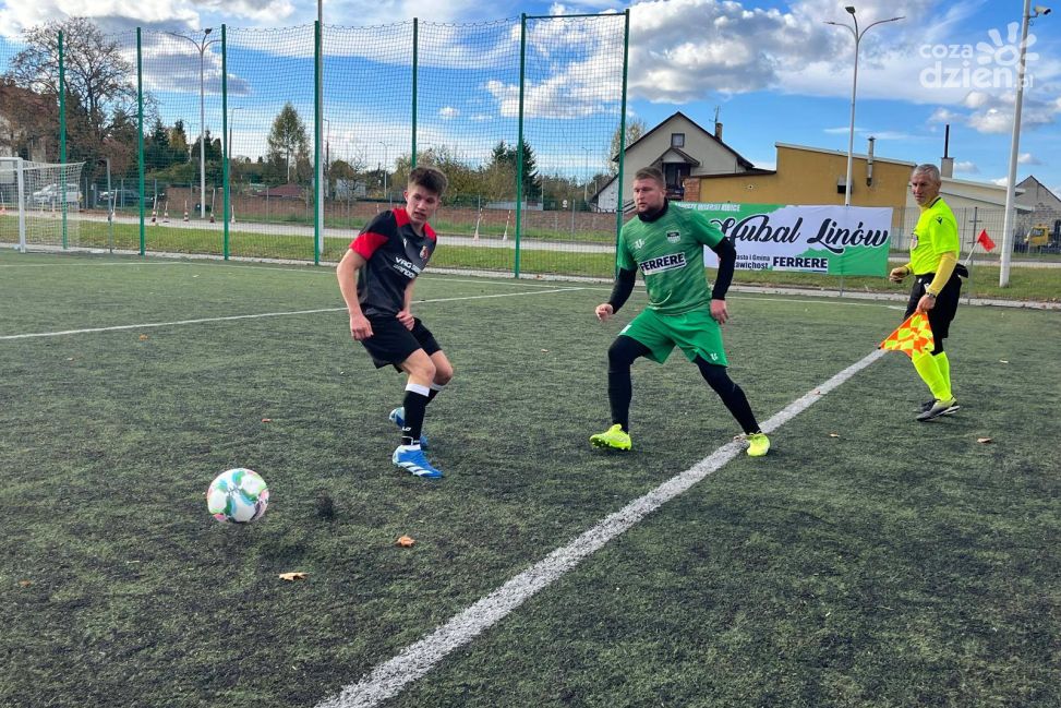 Pewne zwycięstwo Hubala Linów na zakończenie rundy jesiennej (ZDJĘCIA)