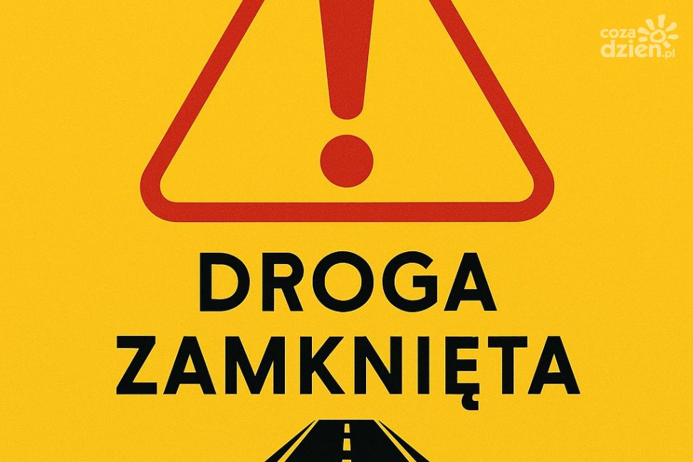 Czasowe zamknięcie drogi wojewódzkiej nr 755. Utrudnienia potrwają do godziny 18:00
