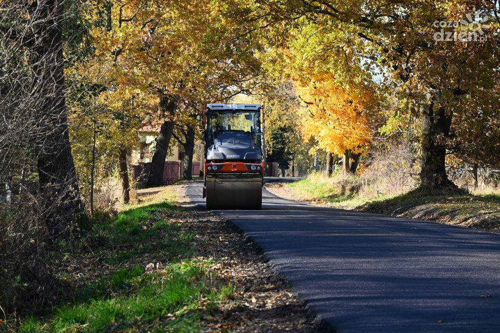 Nowa nawierzchnia na ulicy Dębowej w Gorzycach