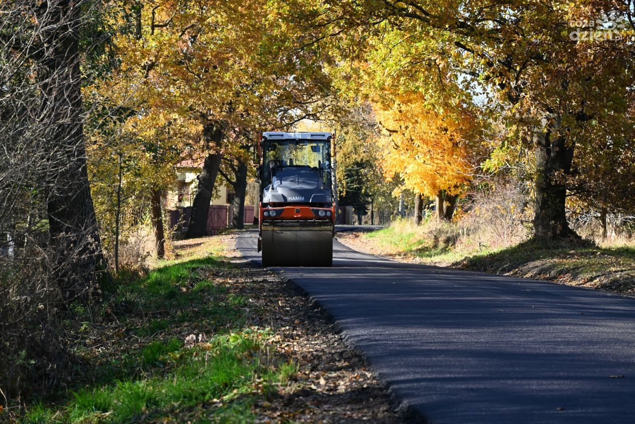 Nowa nawierzchnia na ulicy Dębowej w Gorzycach