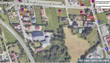 Zmiany w organizacji ruchu w Sandomierzu na 1 listopada