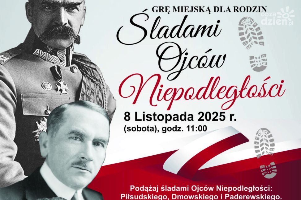 Rodzinna gra miejska „Śladami Ojców Niepodległości” w Sandomierzu