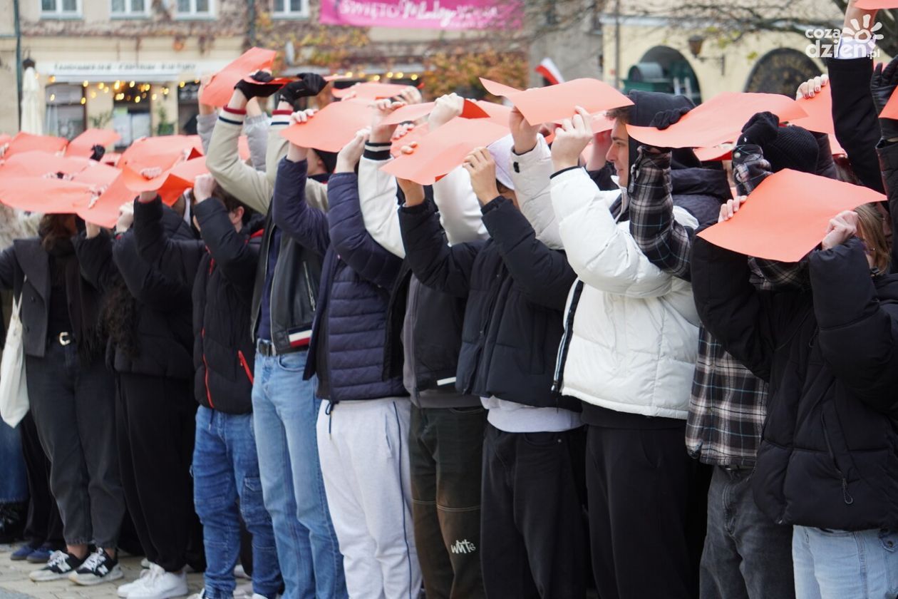 Sandomierz ponownie stworzy „Żywą Flagę”. Patriotyczny happening już 7 listopada
