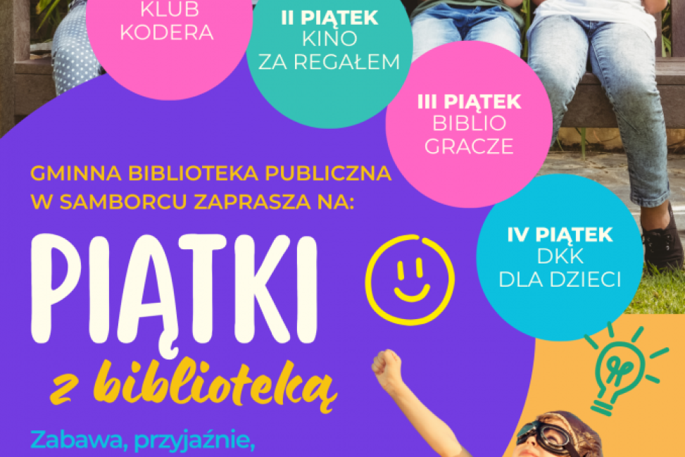 Samborzecka biblioteka zaprasza na cykl piątkowych zajęć