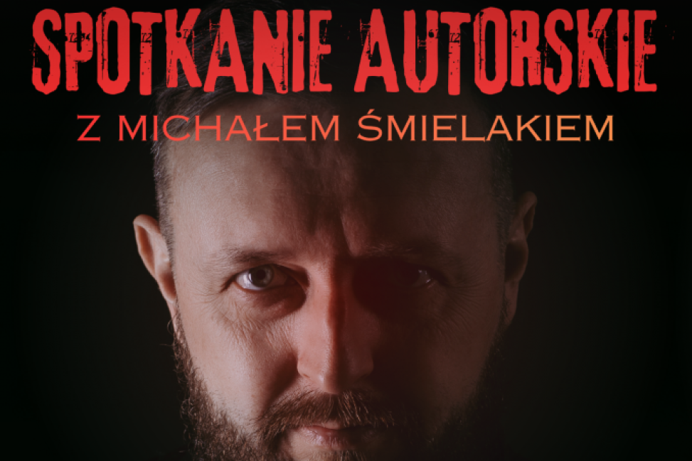 Spotkanie z mistrzem kryminału w Samborcu – Michał Śmielak gościem biblioteki