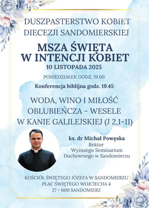 Msza Święta i konferencja biblijna dla kobiet w Sandomierzu