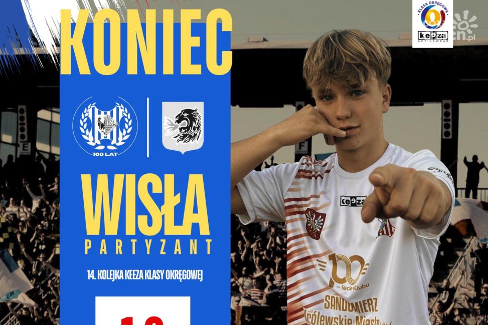 Trudne zakończenie rundy jesiennej. Wisła Sandomierz przegrywa z Partyzantem Wodzisław