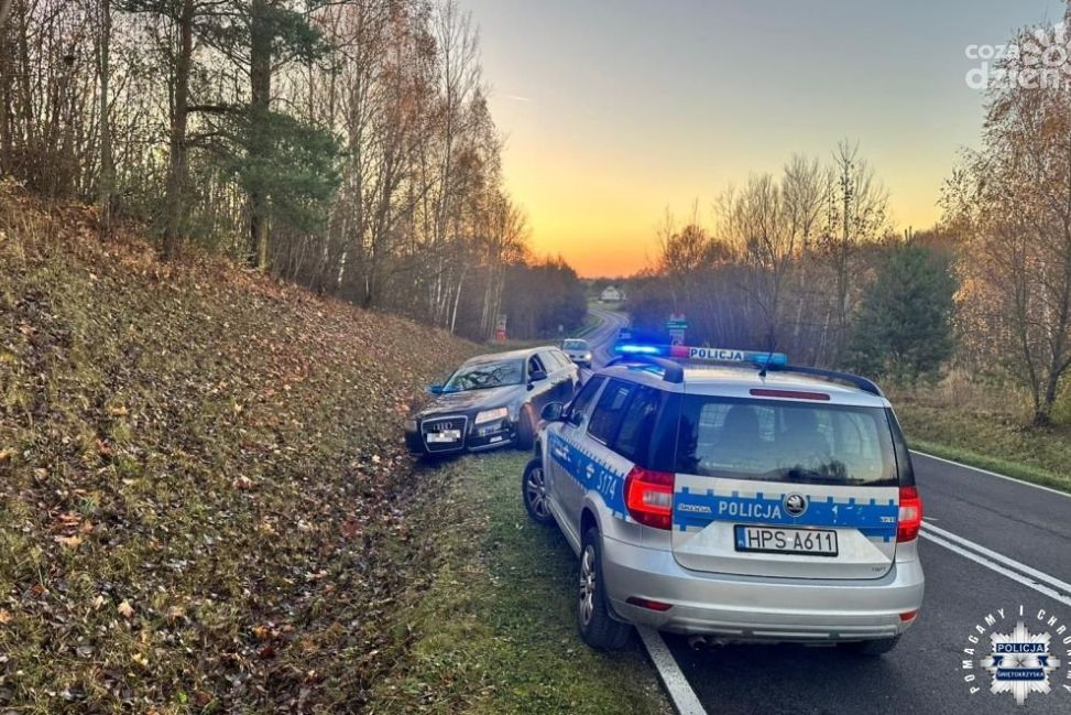 Policjanci z Sandomierza po służbie zatrzymali pijanego kierowcę. Mężczyzna miał ponad 2,4 promila