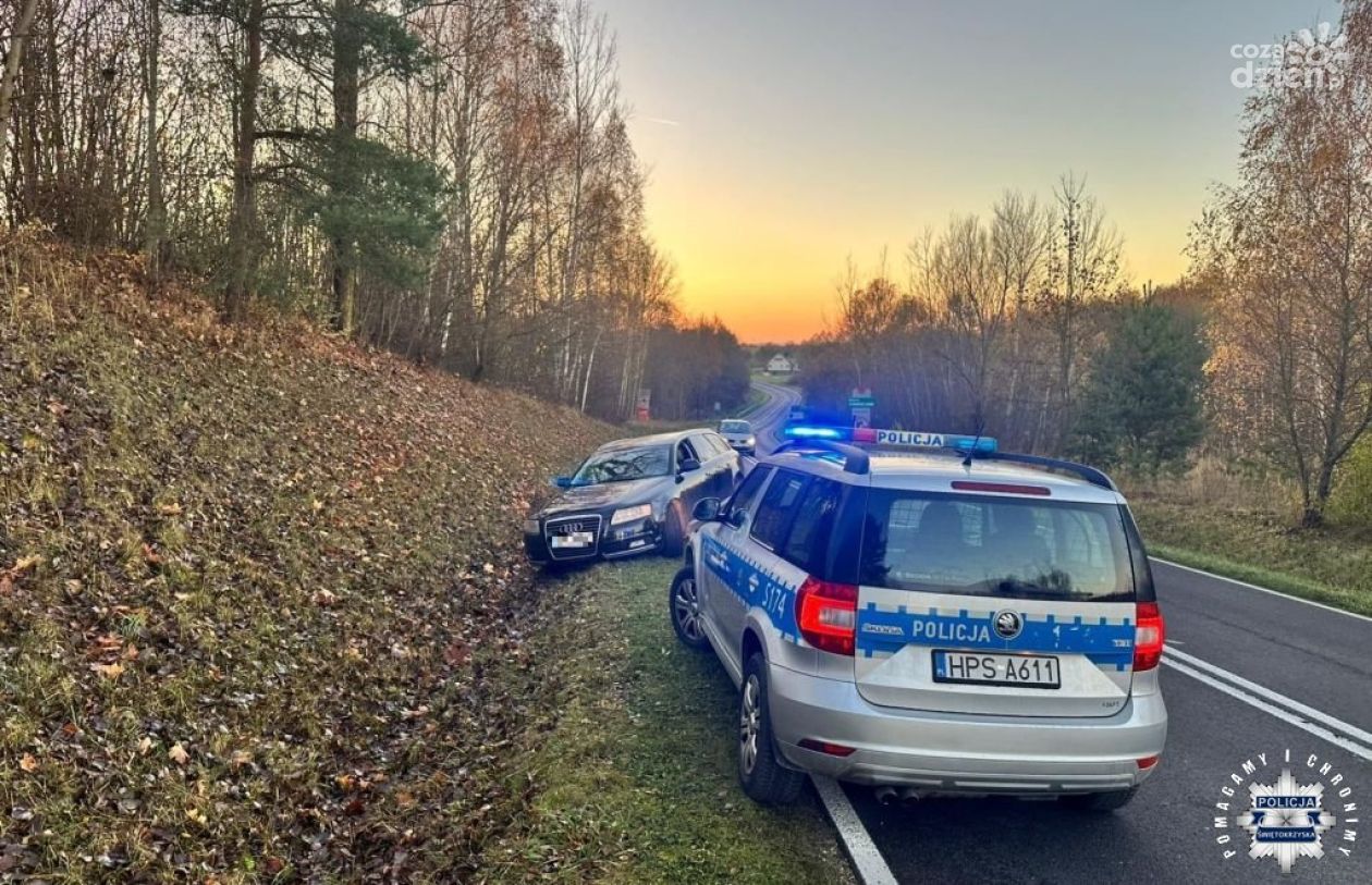 Policjanci z Sandomierza po służbie zatrzymali pijanego kierowcę. Mężczyzna miał ponad 2,4 promila