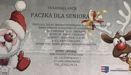 Sandomierz rusza z akcją „Paczka dla Seniora”. Władze powiatu apelują o wsparcie mieszkańców