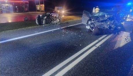 Śmiertelny wypadek w Łoniowie. Zginął kierujący jednym z pojazdów