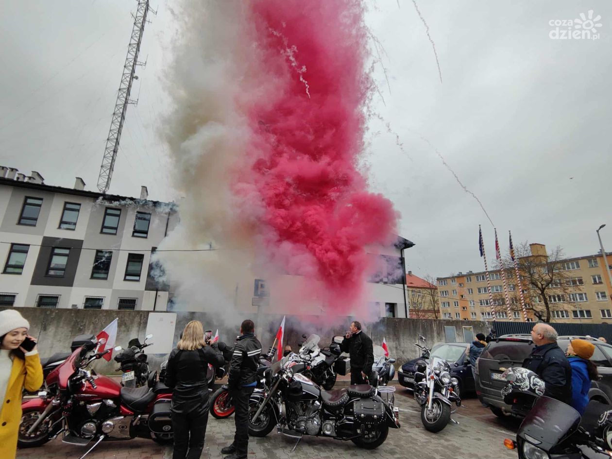 Motocyklowa parada i patriotyczny koncert w Sandomierzu