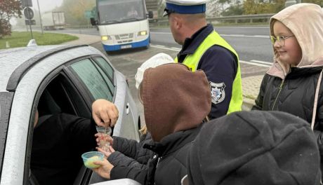 „Odblaskowa Szkoła” w Sandomierzu – SP nr 2 promuje bezpieczeństwo na drodze