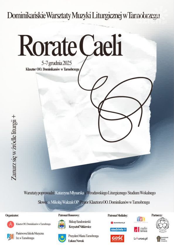 Adwentowe „Rorate caeli” w Tarnobrzegu. Ruszają Dominikańskie Warsztaty Muzyki Liturgicznej