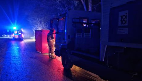 Tragedia na drodze powiatowej w Złotej. Nie żyje 40-letni mężczyzna