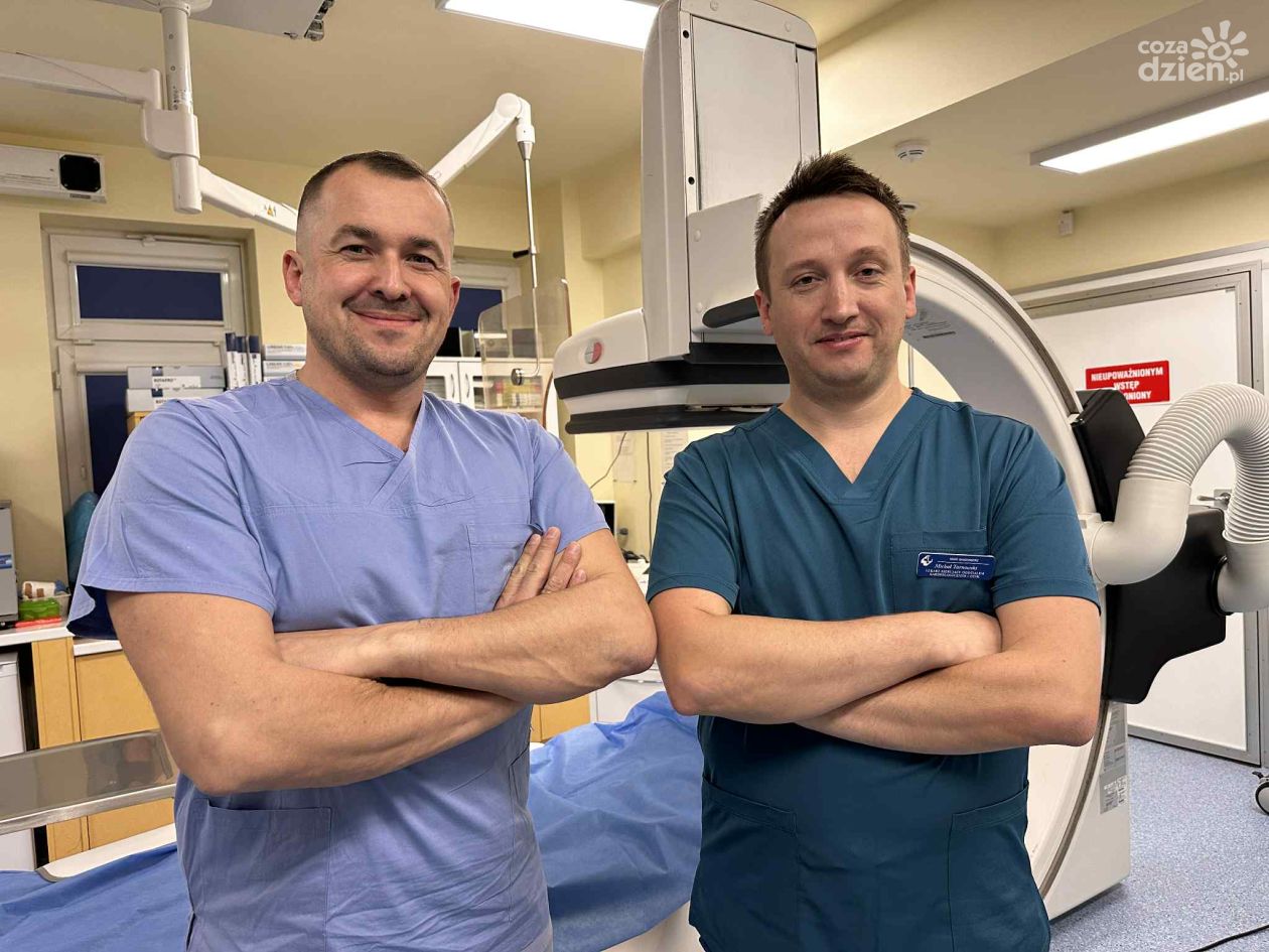 Prekursorski zabieg w sandomierskim szpitalu. Angioplastyka z minimalną ilością kontrastu chroni pacjentów z chorymi nerkami