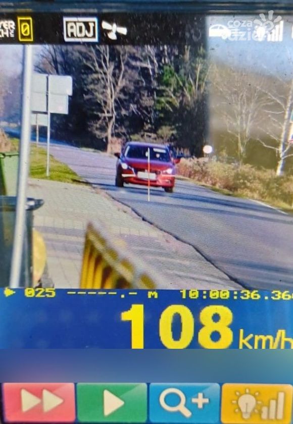 Pędził 108 km/h w terenie zabudowanym. Stracił prawo jazdy i zapłaci wysoki mandat