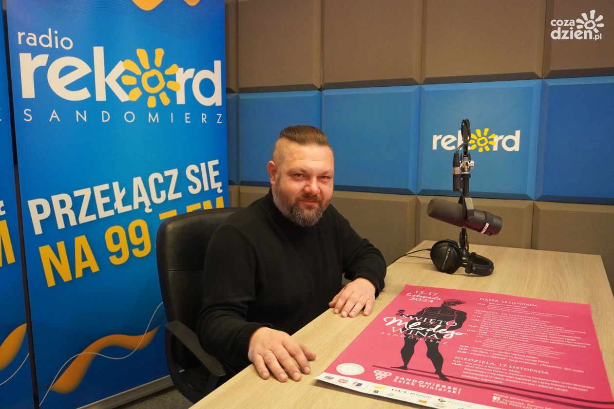 M. Paciura: - Święto Młodego Wina w listopadzie ma być wydarzeniem kameralnym.  Liczniejszych odbiorców zapraszamy na festiwal WinaSera latem