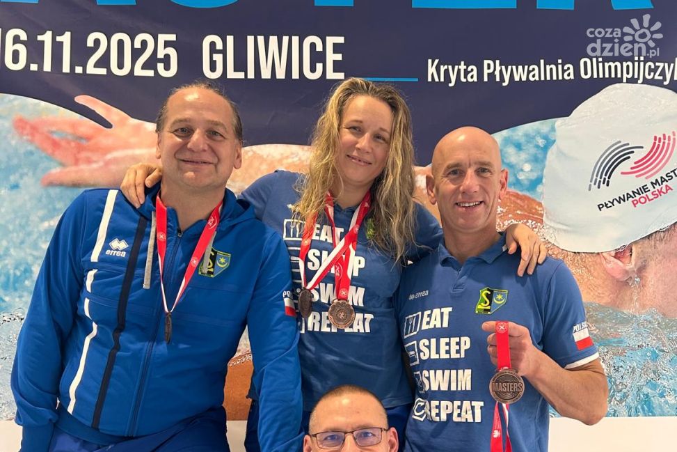 Delfin Masters Tarnobrzeg z 15 medalami na Zimowych Mistrzostwach Polski w Gliwicach